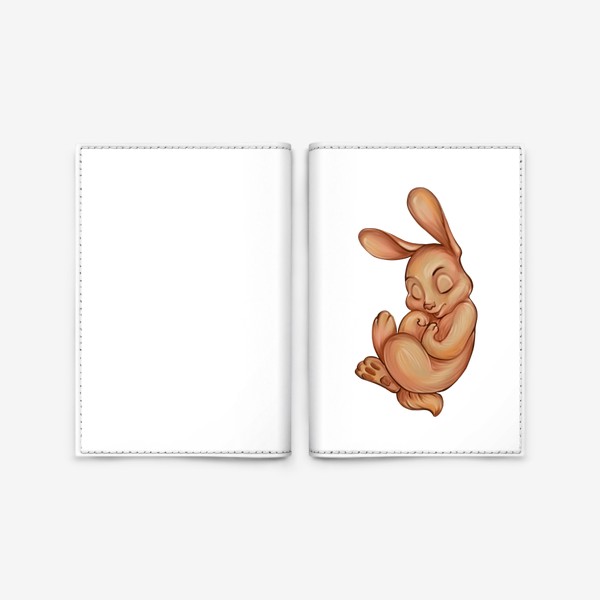 Обложка для паспорта «Заяц»