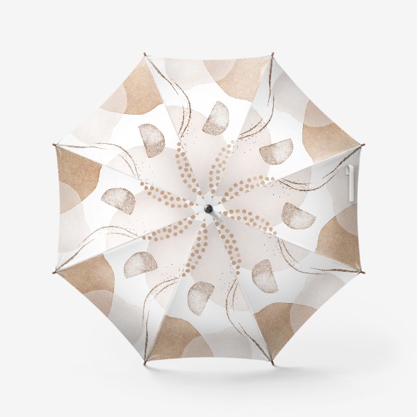Зонт «Акварельные фигуры»