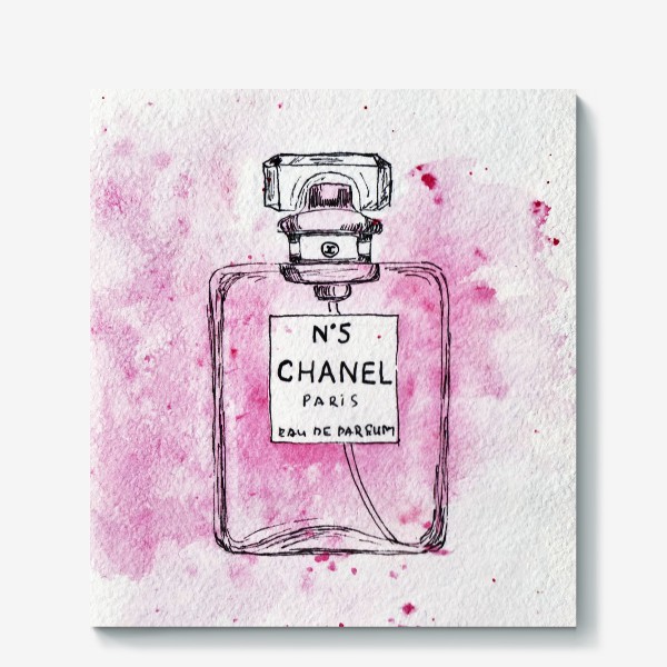 Холст «Духи Chanel №5»
