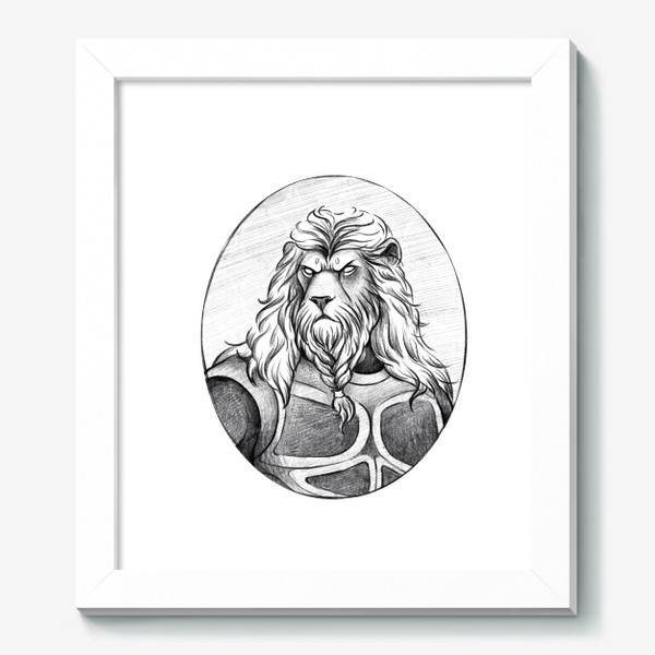 Картина «Лев в образе Тора. Подарок Льву»