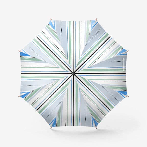 Зонт «Пастельные полоски»