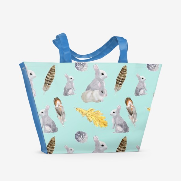 Пляжная сумка «Зайцы»