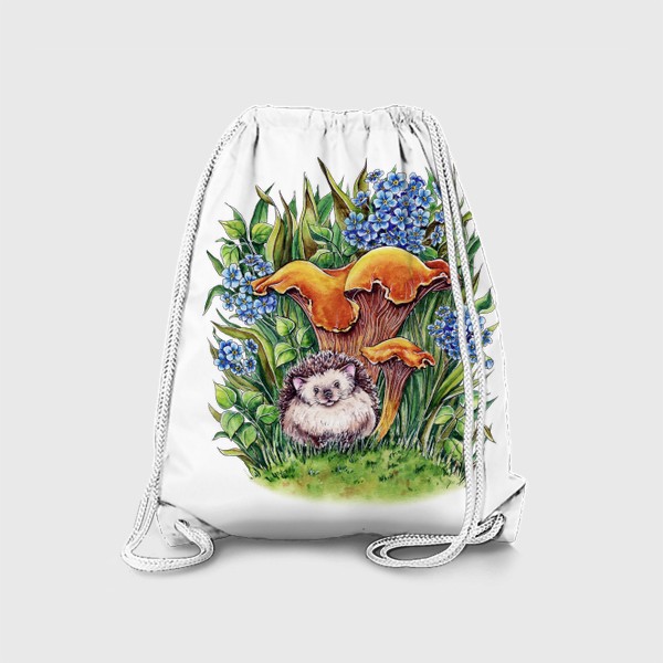 Рюкзак «Ёжик, лесной житель»