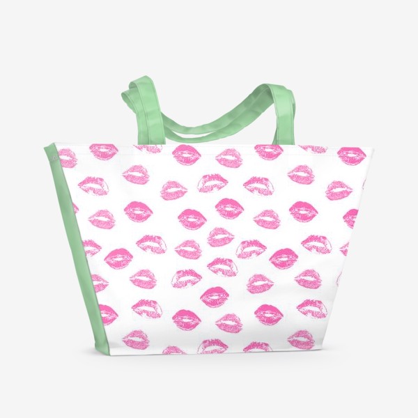 Пляжная сумка «Pink Kisses»