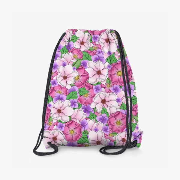 Рюкзак «Цветочный фон»
