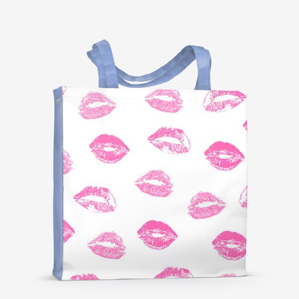 Сумка-шоппер «Pink Kisses Pattern»