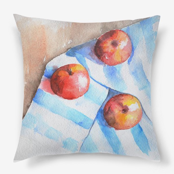 Подушка «яблоки»