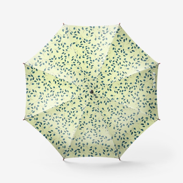 Зонт «Листочки акварелью»
