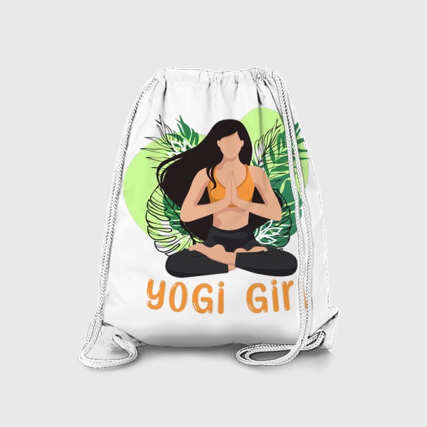 Рюкзак «Девушка йог»
