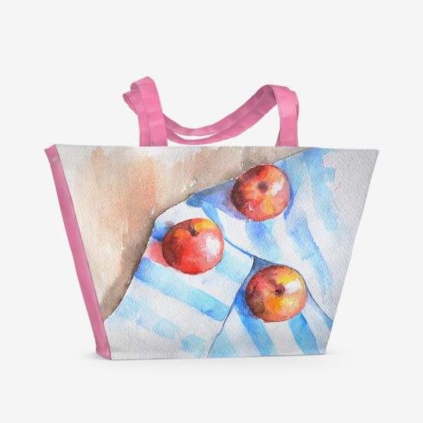 Пляжная сумка «яблоки»