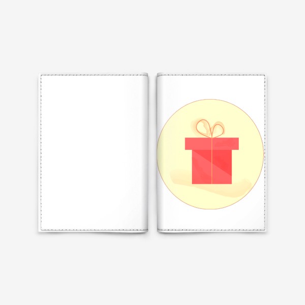 Обложка для паспорта «подарок акварель»