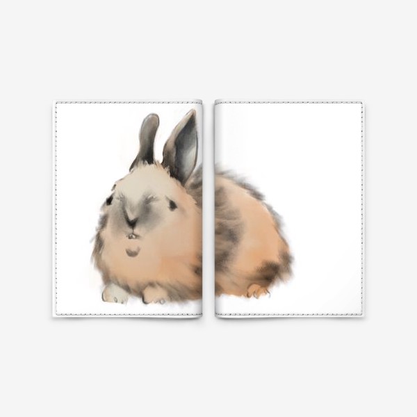 Обложка для паспорта &laquo;Кролик&raquo;