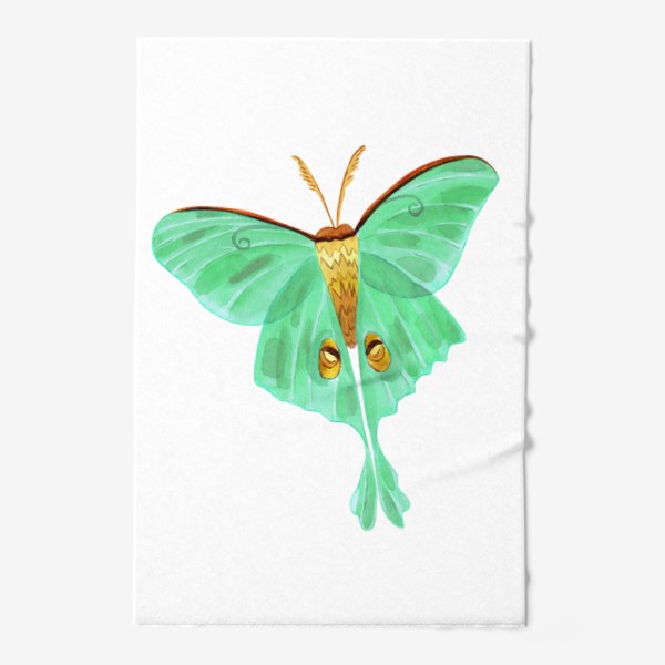Полотенце «Зеленая бабочка»