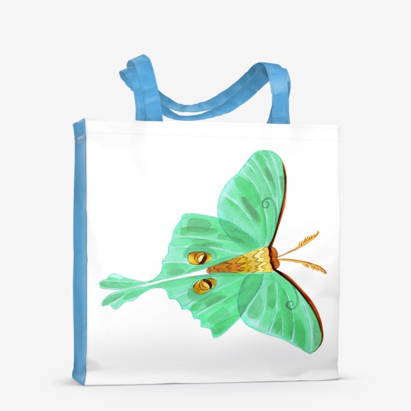 Сумка-шоппер «Зеленая бабочка»