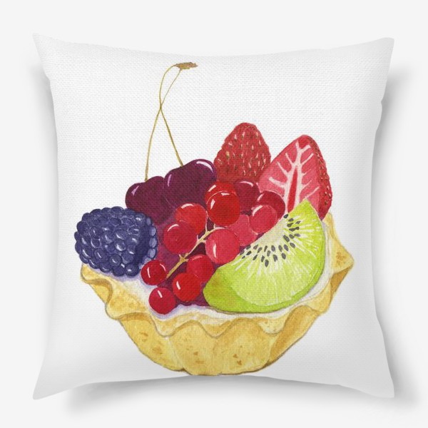 Подушка «Тарталетка с ягодами»