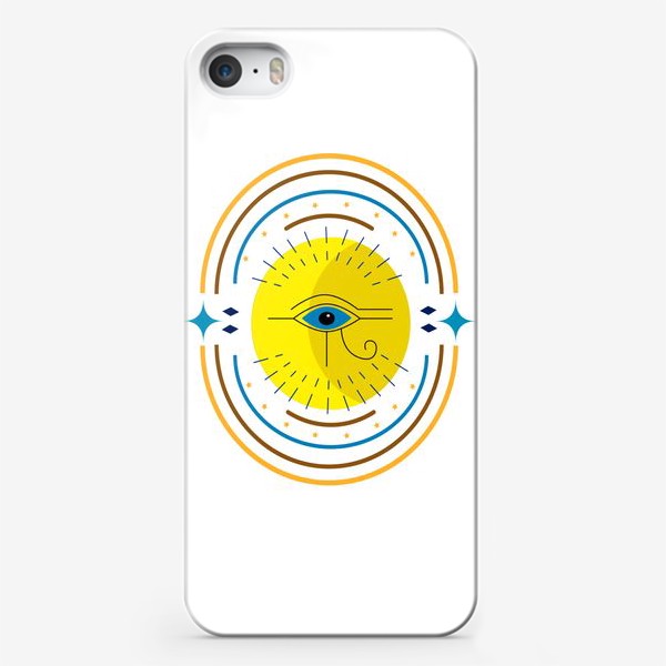 Чехол iPhone «Солнце и полумесяц»