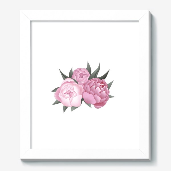 Картина «букет розовыхпионов»