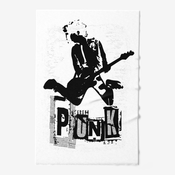 Полотенце «Панк! Punks Not Dead!»