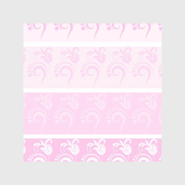 Шторы «Розовый орнамент»
