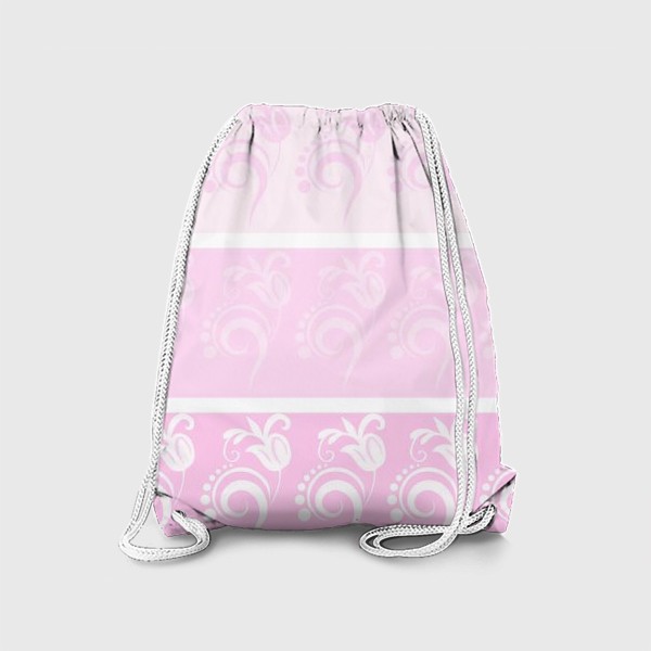 Рюкзак «Розовый орнамент»