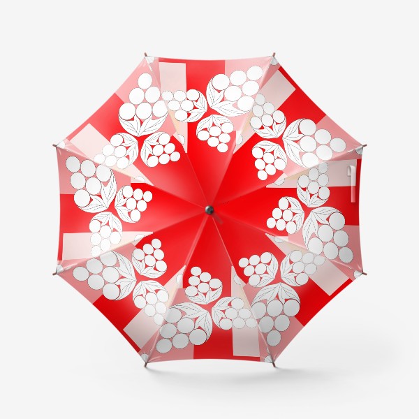 Зонт «Винные ягоды на плитке»