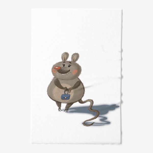 Полотенце «Мышка с сумочкой»