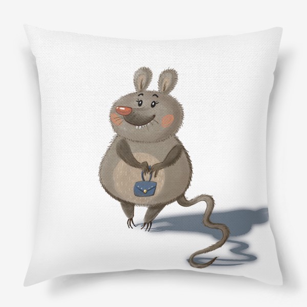 Подушка «Мышка с сумочкой»