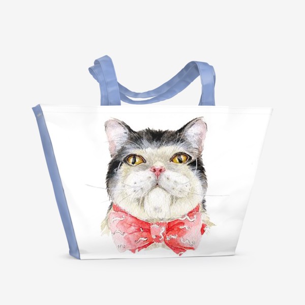 Пляжная сумка «Кот. Мурзик»