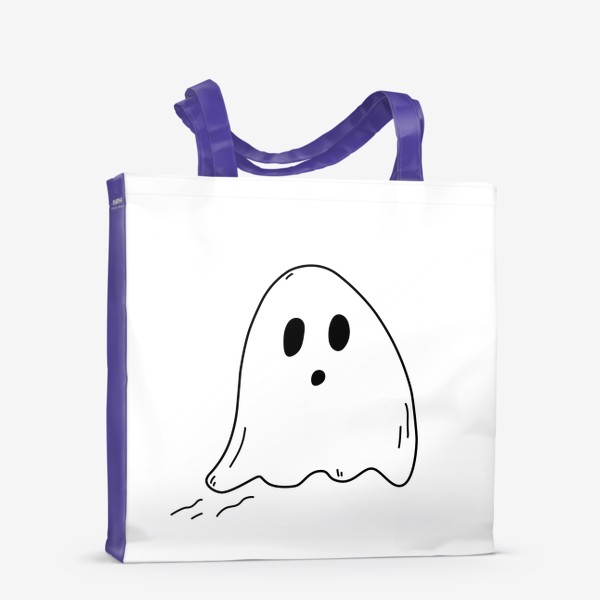 Сумка-шоппер «Хэллоуинский призрак»