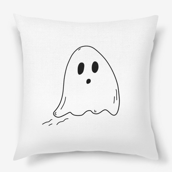 Подушка «Хэллоуинский призрак»