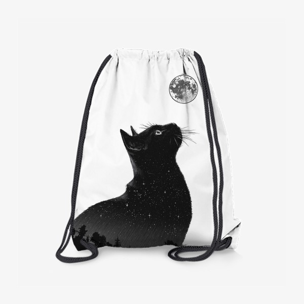 Рюкзак «Кот с луной»