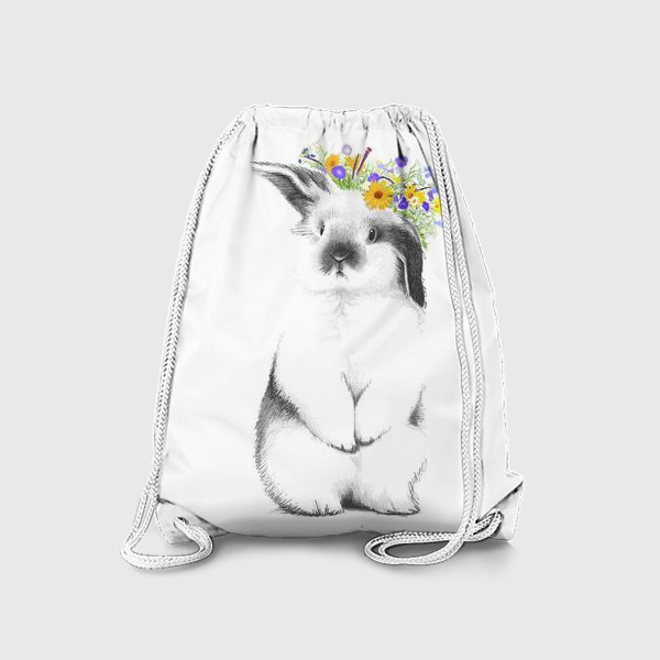 Рюкзак «Кролик с венком»
