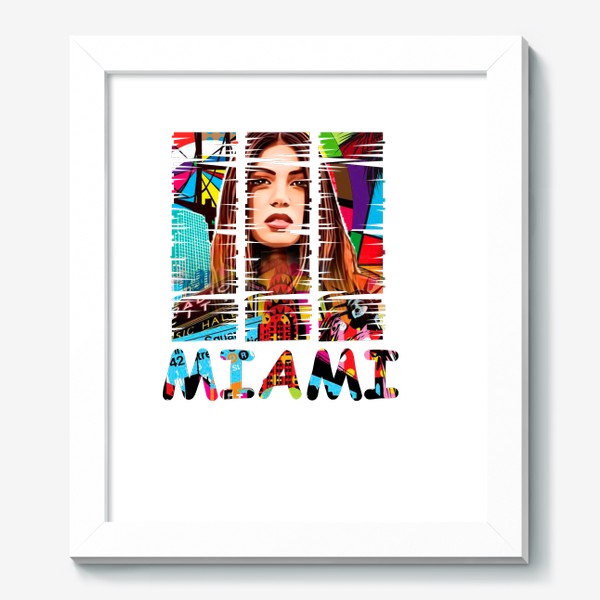 Картина «Miami girl - by Ziba»