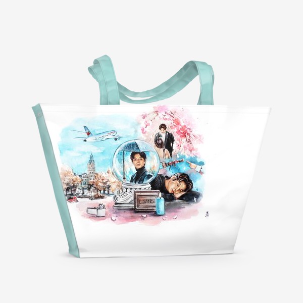 Пляжная сумка «Ким Шин»
