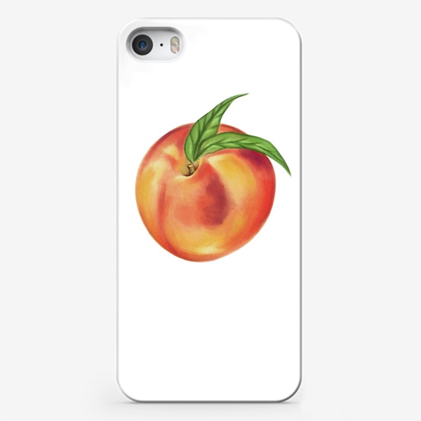 Чехол iPhone «Персик»