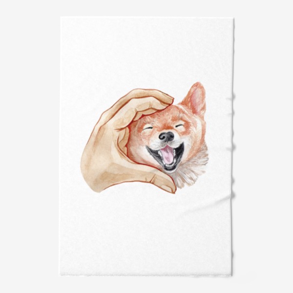 Полотенце «Собака улыбается»