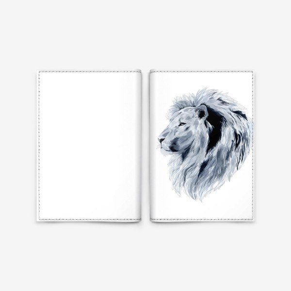 Обложка для паспорта «Лев»