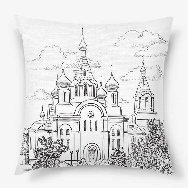 Подушка «Православный храм»