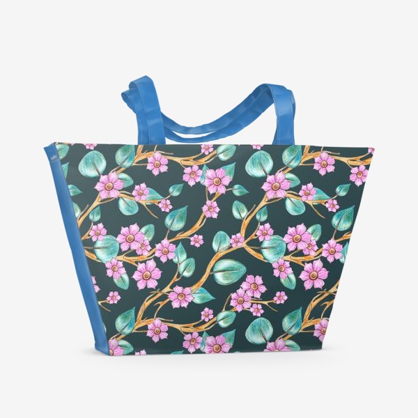 Пляжная сумка «Цветущее дерево»