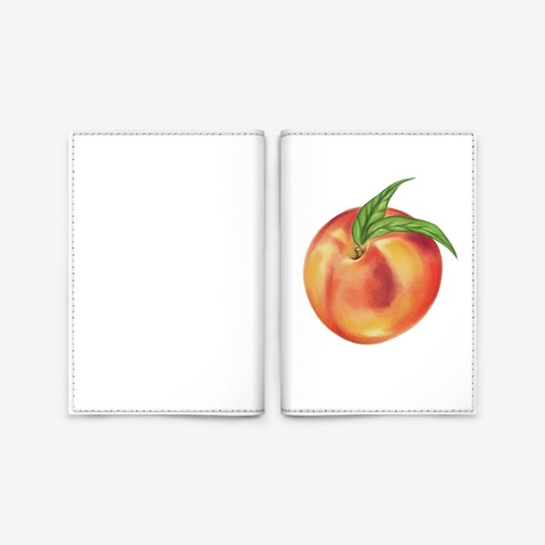Обложка для паспорта «Персик»