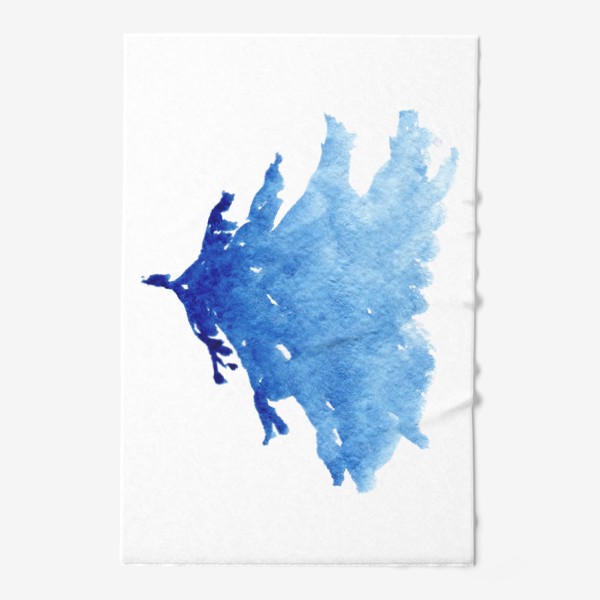 Полотенце «Голубая ель акварель»