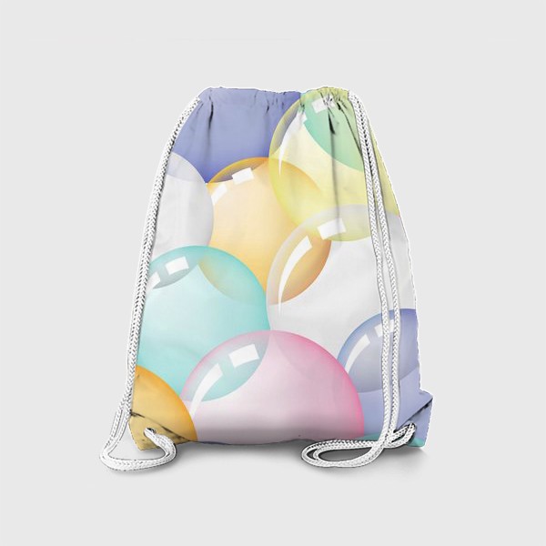 Рюкзак «Цветные пузыри»