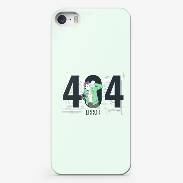 Чехол iPhone «404 not found»
