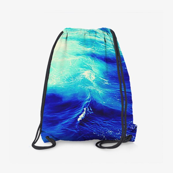 Рюкзак «Голубые Волны Океана /  Глубокое Синее Море»