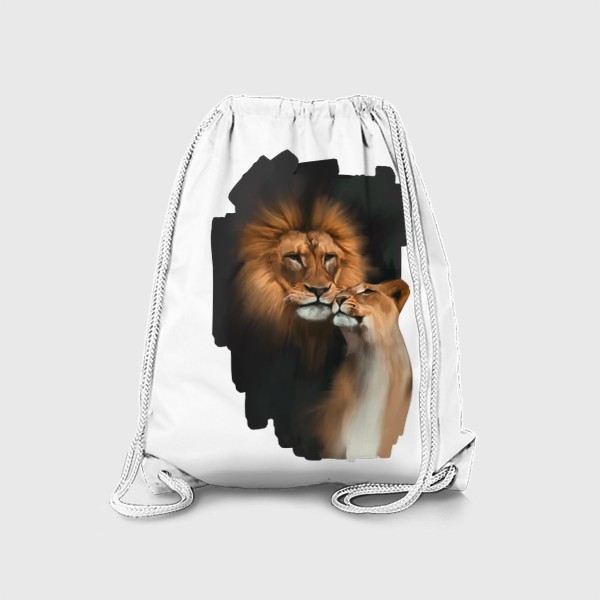 Рюкзак «Лев и львица»