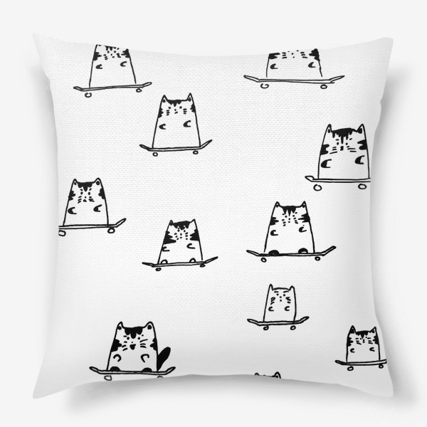 Подушка «Кошки, котики и киски»