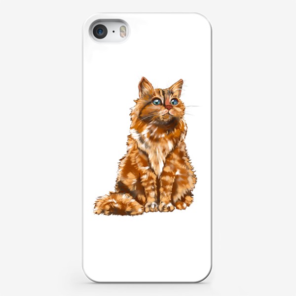Чехол iPhone «Рыжий кот»