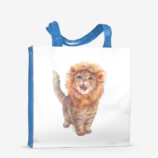 Сумка-шоппер «Лев, котик»