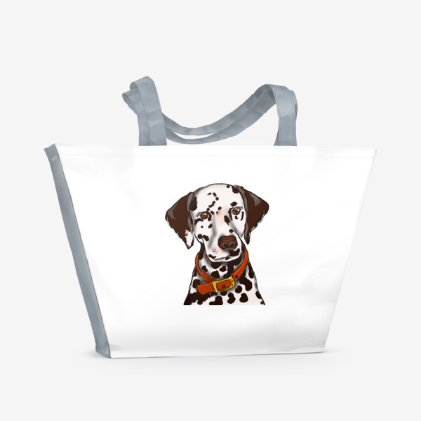 Пляжная сумка «долматинец собака»
