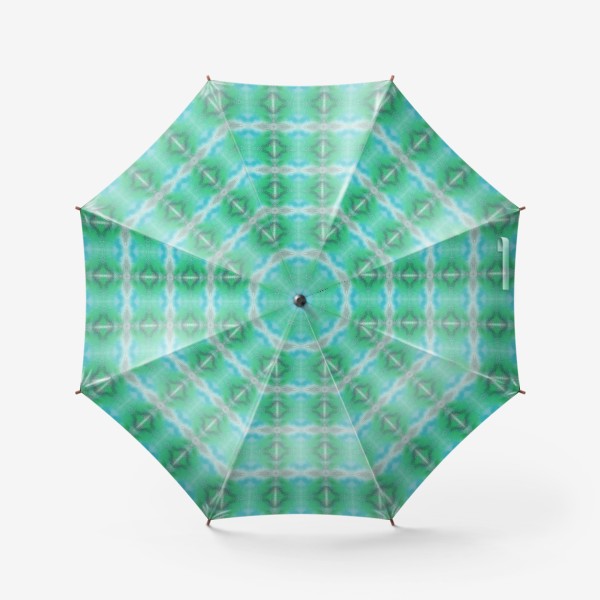 Зонт «Бирюзовая абстракция»